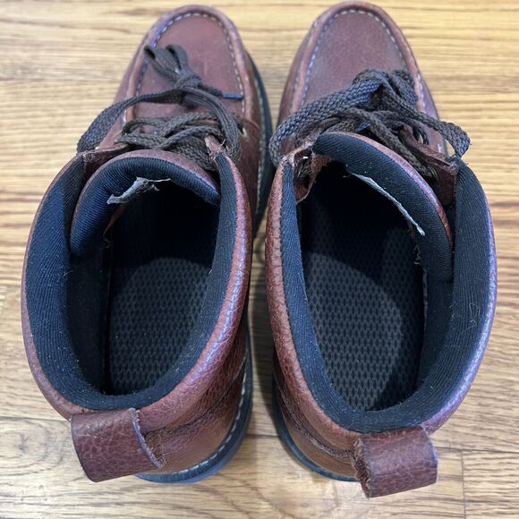 Fin & Feather Mens Chukka Brown Hiking Boots Size 8.5 Wide 3E Great Condition!